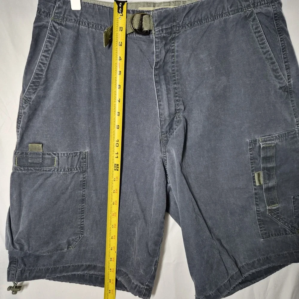 Vintage American Eagle Cargo Shorts Men's Size 33 Faded Navy Blue